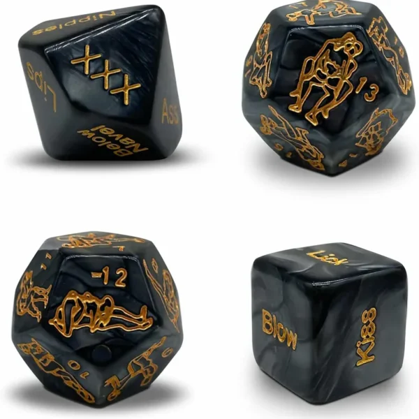 Pleasure Point Five In One Foreplay Dice Set